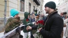 На незаконной акции в Москве собрались менее ста человек