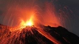 Впечатляющее видео извержения вулкана в Гватемале