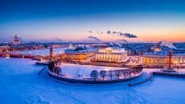 Минувшая ночь в Петербурге стала самой холодной за текущую зиму