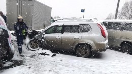 Массовое ДТП парализовало движение в Приморье