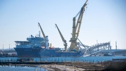 «Газпром» назвал дату завершения строительства «Северного потока — 2»