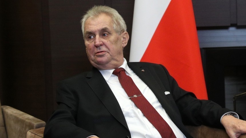 Кульминация: сенат Чехии намерен обвинить президента Земана в госизмене