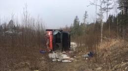 Задержан водитель улетевшего в кювет пассажирского автобуса под Хабаровском