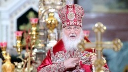 Патриарх Кирилл освятил куличи на Пасху — видео