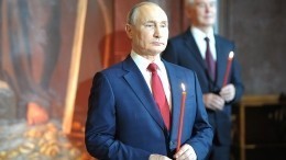 Владимир Путин поздравил россиян с православной Пасхой