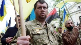 Украинские националисты провели марш в честь годовщины трагедии в Одессе