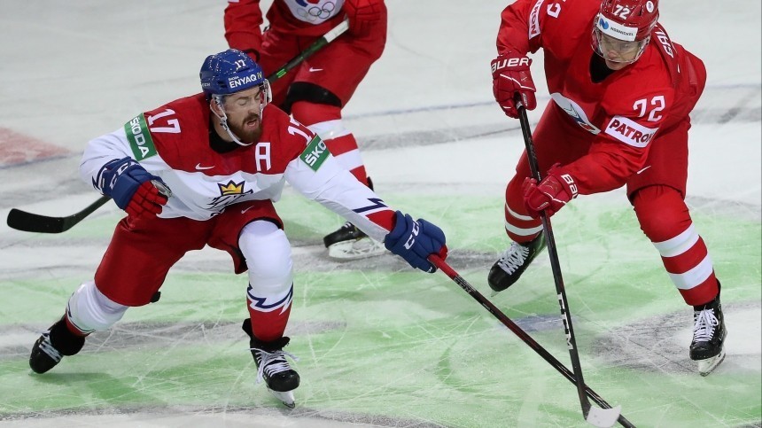 Россия обыграла Чехию в первом матче Чемпионата мира по хоккею в Риге — 4:3