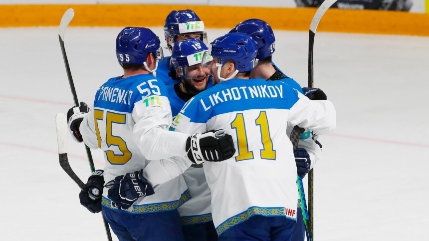 Казахстан разгромил Италию со счетом 11:3 в матче ЧМ по хоккею