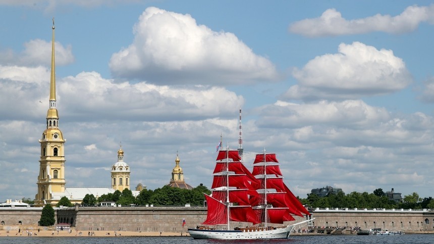 В Петербурге вовсю идут репетиции праздника выпускников «Алые паруса-2021»