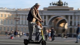 Сервисы по аренде электросамокатов приостановили свою работу в Петербурге