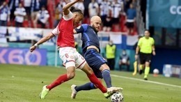 Финляндия выиграла у Дании в матче Евро-2020 после инцидента с Эриксеном
