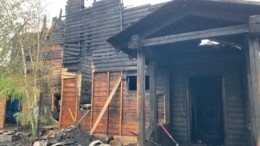 Три человека сгорели заживо в частном доме в Якутске — фото