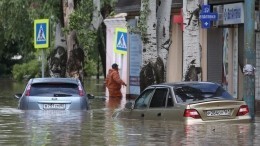 «Голливудский блокбастер»: Затопленную Керчь сняли с коптера