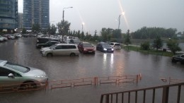 Плывем! Вслед за Крымом мощное наводнение накрыло Красноярск — видео