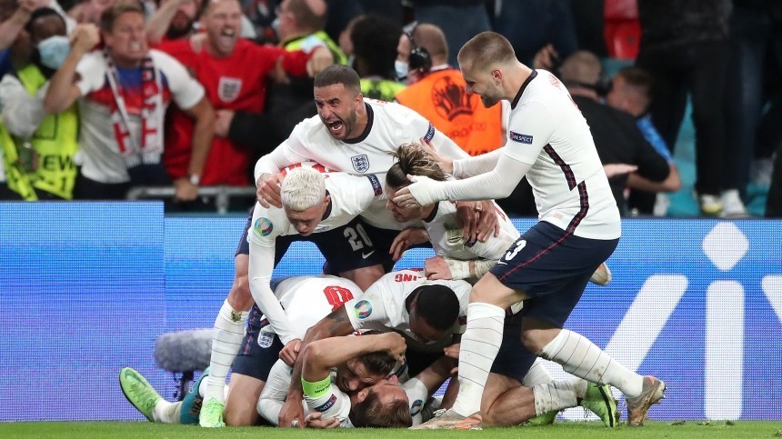 Сборная Англии одолела Данию в дополнительное время и вышла в финал Евро-2020