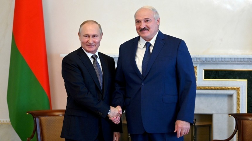 5 часов 20 минут: в Петербурге завершились переговоры Путина и Лукашенко