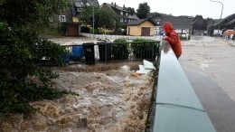 Германия уходит под воду из-за мощнейших ливней — видео