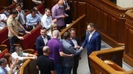 Новый глава МВД Украины утвержден с боем