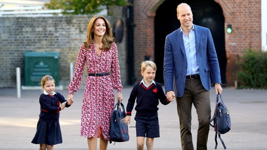 Принц Уильям и Кейт Мидлтон поздравили старшего сына Джорджа с днем рождения