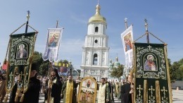 Начался с провокаций: как прошел масштабный крестный ход в Киеве?