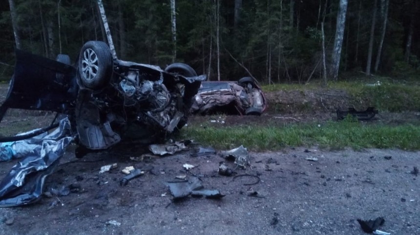 Три человека погибли в ДТП в Псковской области