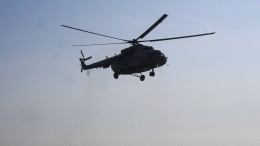 В Таджикистане разбился спасательный вертолет, летевший к российским туристам