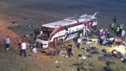 Четырнадцать человек погибли в ДТП с автобусом в Турции
