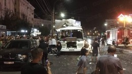 Пострадавшая при взрыве автобуса в Воронеже: «Стало темно, обдало жаром»