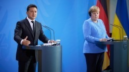 Зеленский и Меркель обсудили ситуацию в Донбассе и «Северный поток — 2»