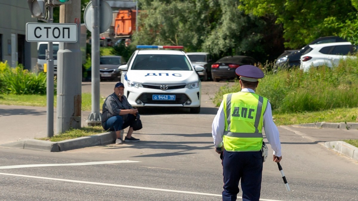 Перебегавшая дорогу вне зебры девочка попала под колеса машины ДПС