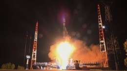 Появилось видео запуска с космодрома Плесецк ракеты «Союз-2.1В»