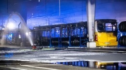 Очевидцы сообщили о взрывах в автобусном парке Германии