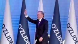 Путин поздравил победившего на выборах президента Узбекистана