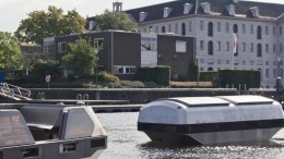 Первое на планете беспилотное водное такси появилось в Амстердаме