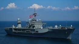 Военные корабли США встретили в Грузии музыкой и танцами