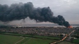 Взрыв на заводе по производству пластмассы прогремел в Великобритании