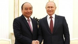 Владимир Путин обсудил с президентом Вьетнама стратегическое партнерство