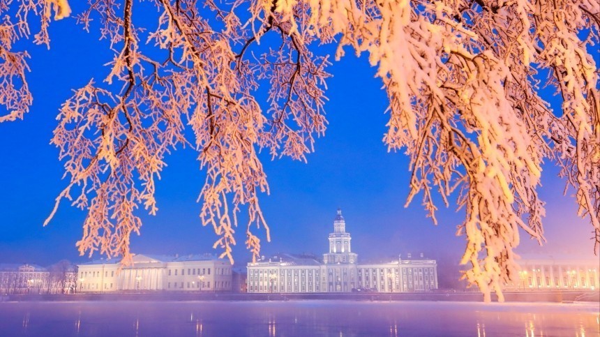 Ледяной плен: ночью Петербург побил температурный рекорд 128-летней давности