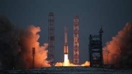 Тяжелая ракета-носитель «Протон-М» стартовала с космодрома Байконур