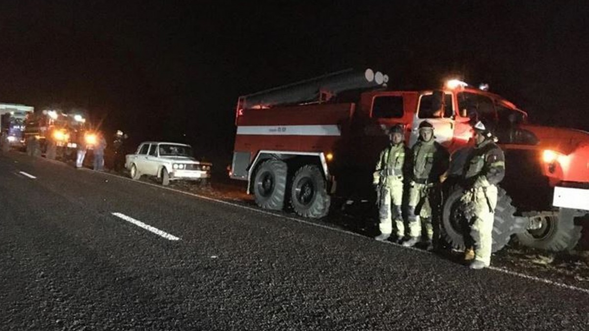 ЧП на газопроводе показало жителям Ставрополья, что восход бывает вечером —  видео