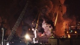 На безопасность горевшего корвета «Проворный» потратили более 100 млн рублей