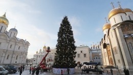 Главную новогоднюю елку страны украсили в стиле сказки «Морозко»