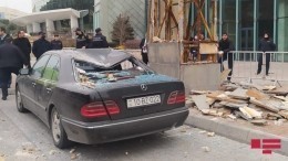 Взрыв прогремел в центре Баку