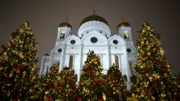 Рождественское богослужение в Храме Христа Спасителя в Москве — прямая трансляция