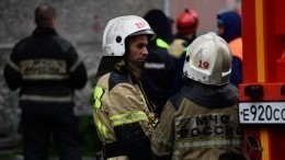 Появилось видео с места взрыва газа в жилом доме в Южно-Сахалинске