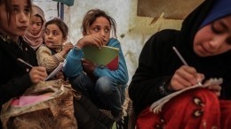 Сирийские школы восстанавливают под контролем российских военных