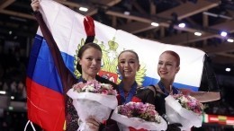 Триумфаторов чемпионата Европы по фигурному катанию встретили в Москве