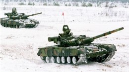 Масштабные танковые учения прошли в Подмосковье