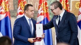 Президент Сербии вручил орден президенту IBA Умару Кремлеву