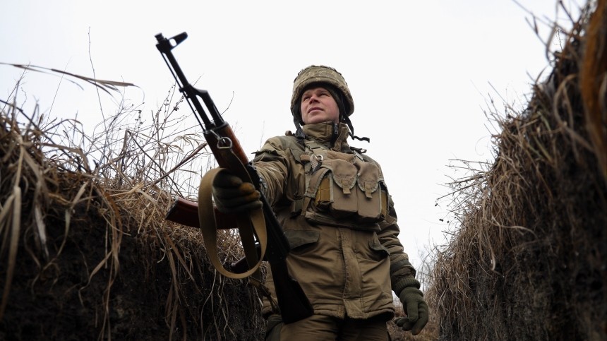 Украинская армия обстреляла Горловку из минометов